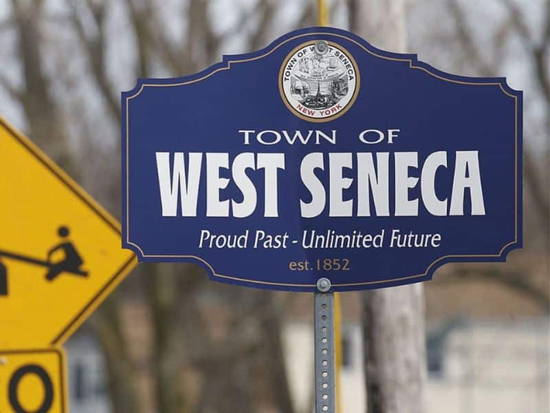 West Seneca Town Sign