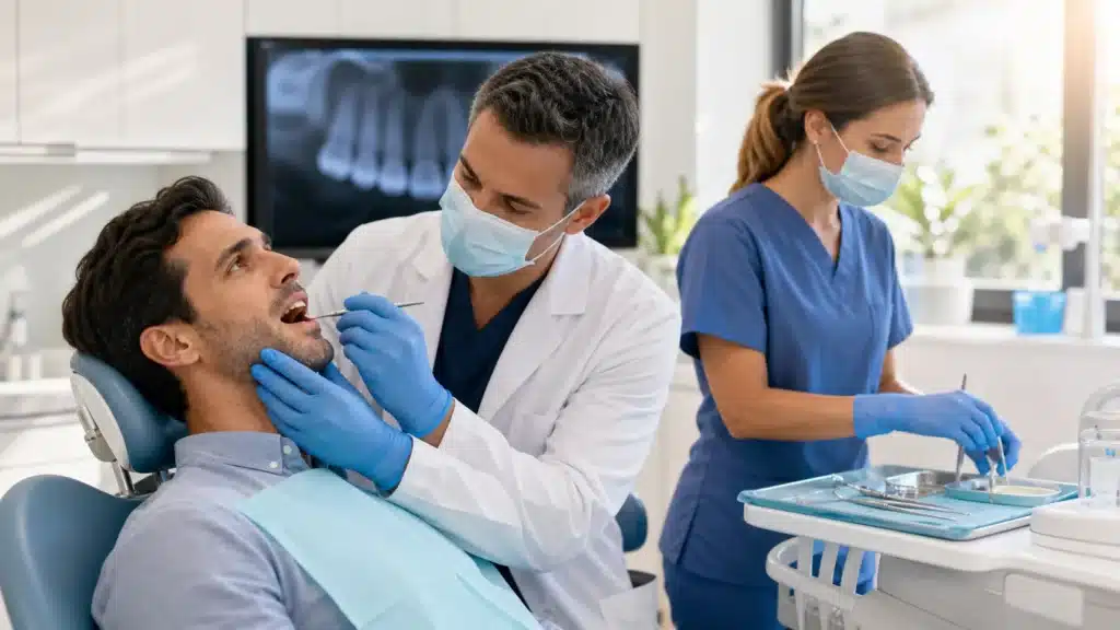 Inside an Emergency Dental Exam for Facial Swelling 3 Inside an Emergency Dental Exam for Facial Swelling
